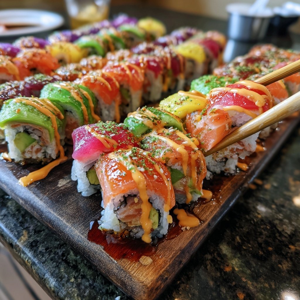 Global Japanese Sushi Rolls