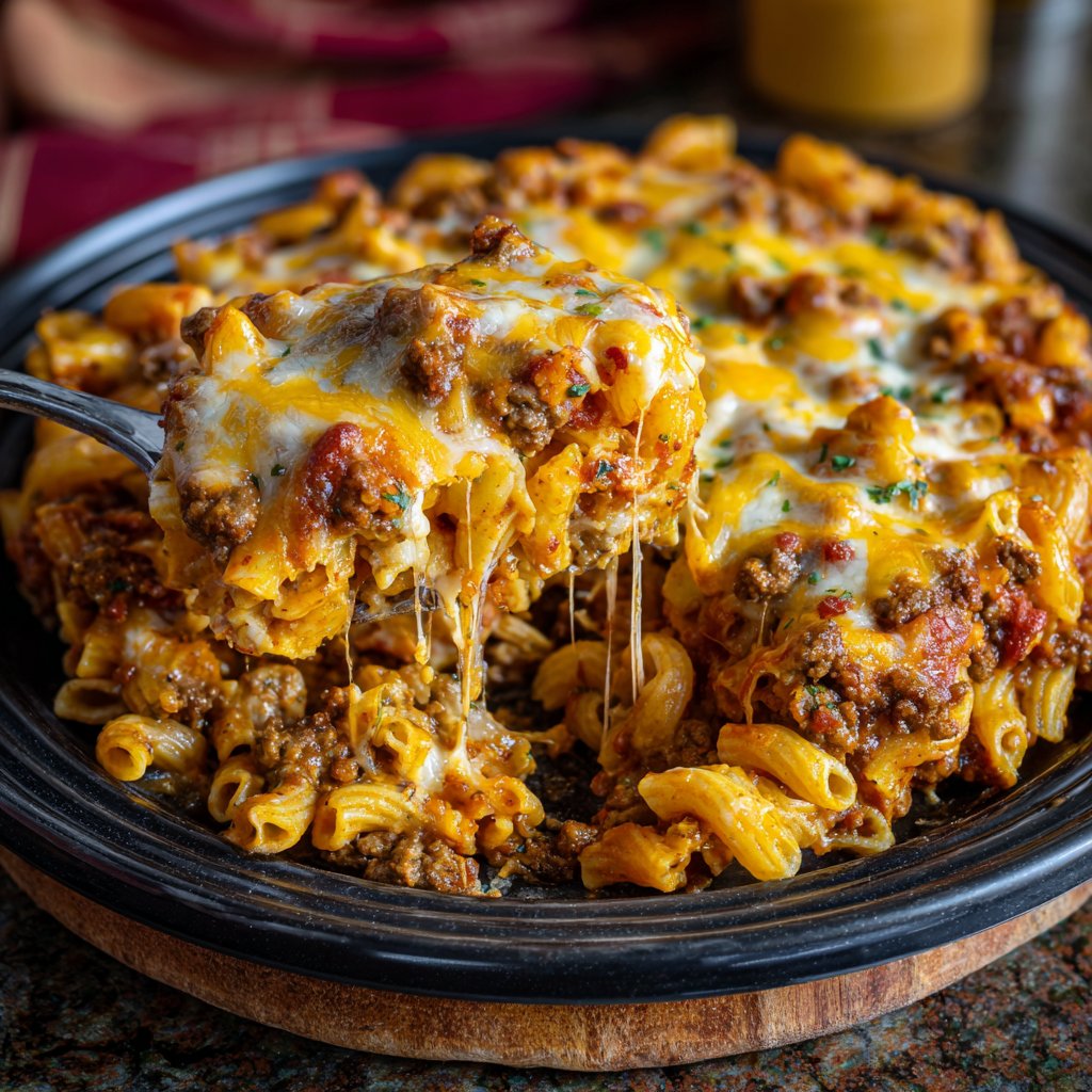 Comforting Taco Pasta Bake
