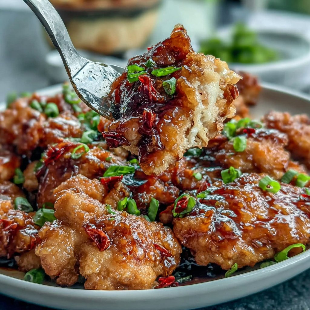 Sticky Orange Chicken